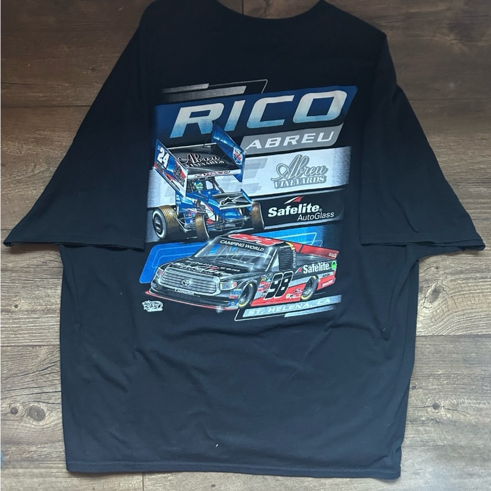 Rico Abreu Racing Graphic T-Shirt - Black